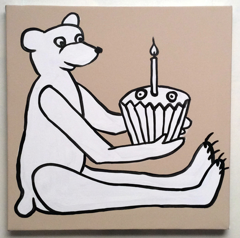 Bear with a Cupcake