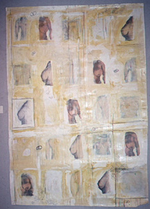 Alexandra Rutsch Brock Paintings 1990-2000 oil, xerox on paper