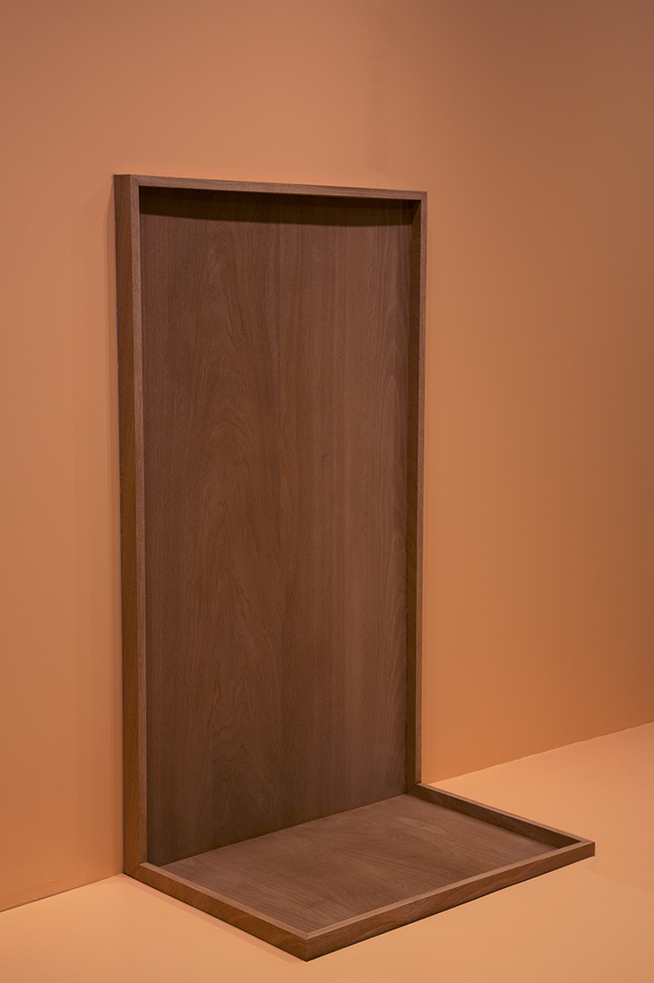 That What it is a Matter of Demonstrating Has Not Been Demonstrated, Since it is Already Said at the Beginning ALLANA CLARKE Sculpture//Installation Mahogany and Sepele Wood
