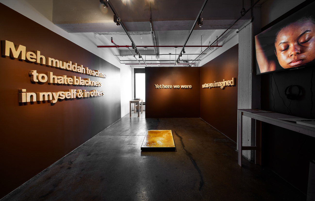 Installation Shot of my solo exhibition 'Relative Semblance', at WDR+G ALLANA CLARKE Sculpture//Installation