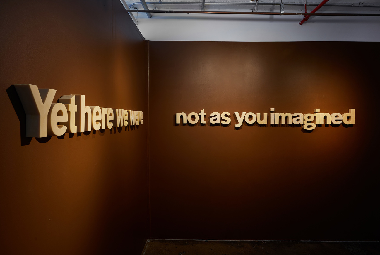 Yet Here We Were, Not as You Imagined ALLANA CLARKE Sculpture//Installation Cast Cocoabutter