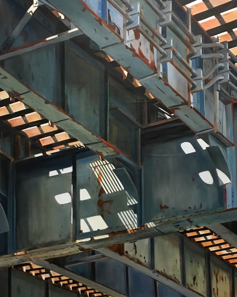 Z Line Z's allan gorman Featured Paintings Oil on Linen