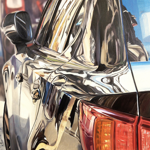 Lexus Reflexus allan gorman Featured Paintings Oil on Linen