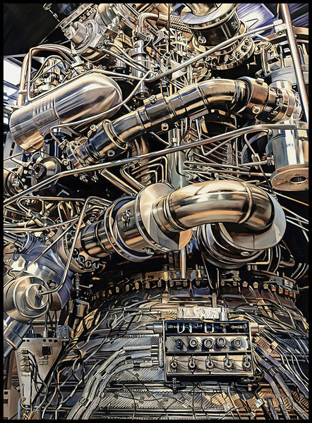 Rocket allan gorman Featured Paintings Oil on Linen