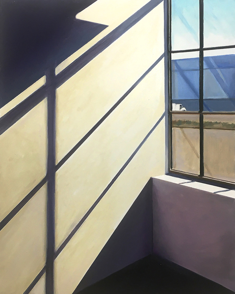 Shadows at Kearny Point allan gorman Featured Paintings Oil on Panel