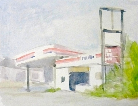 Citgo Day allan gorman Watercolor/Digital Art Watercolor