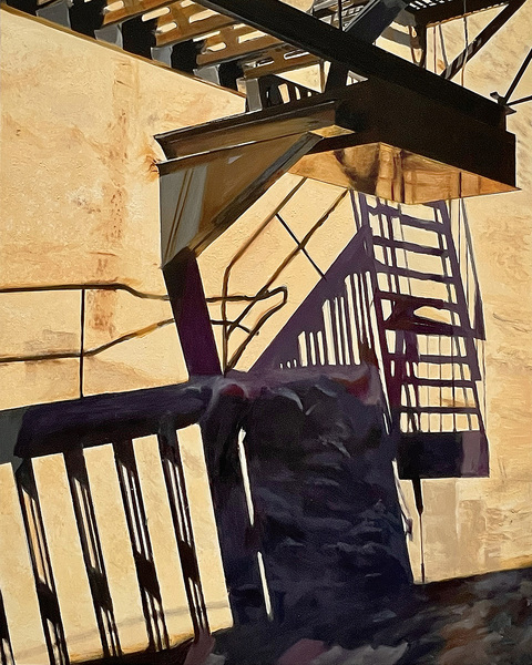 Escape allan gorman Featured Paintings Oil on Panel
