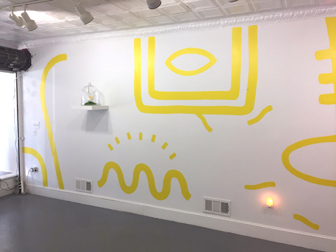 Yellow Cubic / OpenSpace Gallery