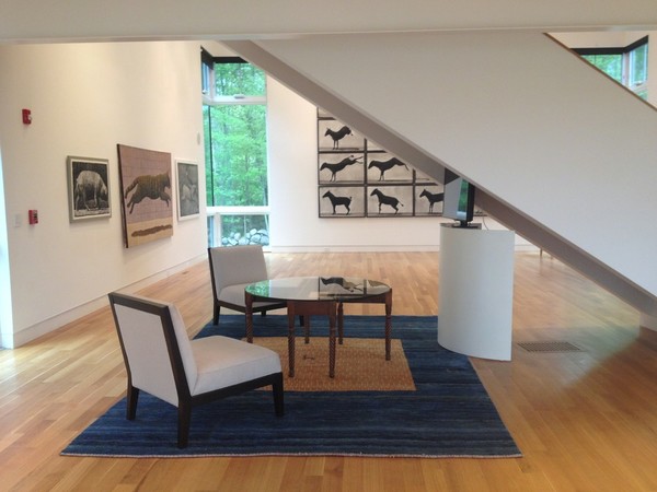 DeDee Shattuck Gallery, Westport MA Andrew Nixon on location