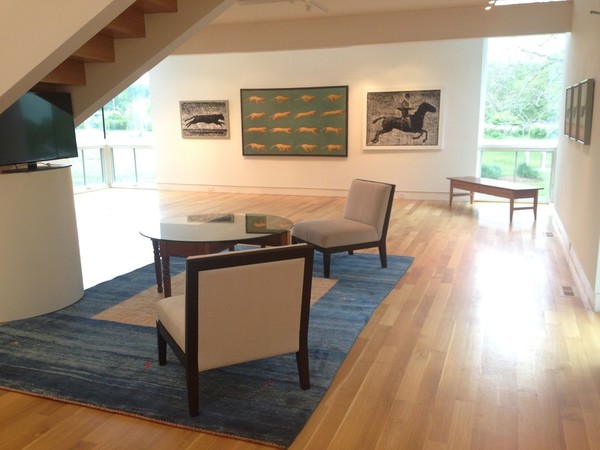 DeDee Shattuck Gallery, Westport MA Andrew Nixon on location