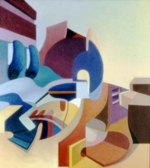  The Migration Series, 1974 to 1980 oil on canvas