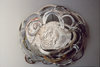  Jewelry (Metals) Chased fine and sterling silver, steel, oil paint, gesso