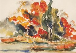 ANNE SEELBACH Watercolors watercolor on paper