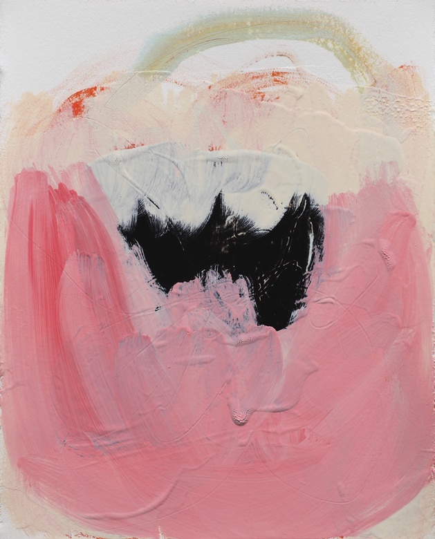 "Bloom" Anya Spielman Works on Paper Oil on Paper