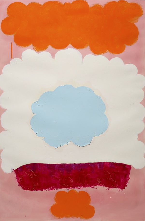 "Lapin Anya Spielman Works on Paper Oil On Paper