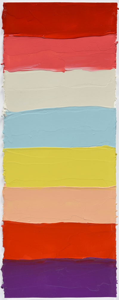 "#" Anya Spielman Works on Paper Oil on Paper