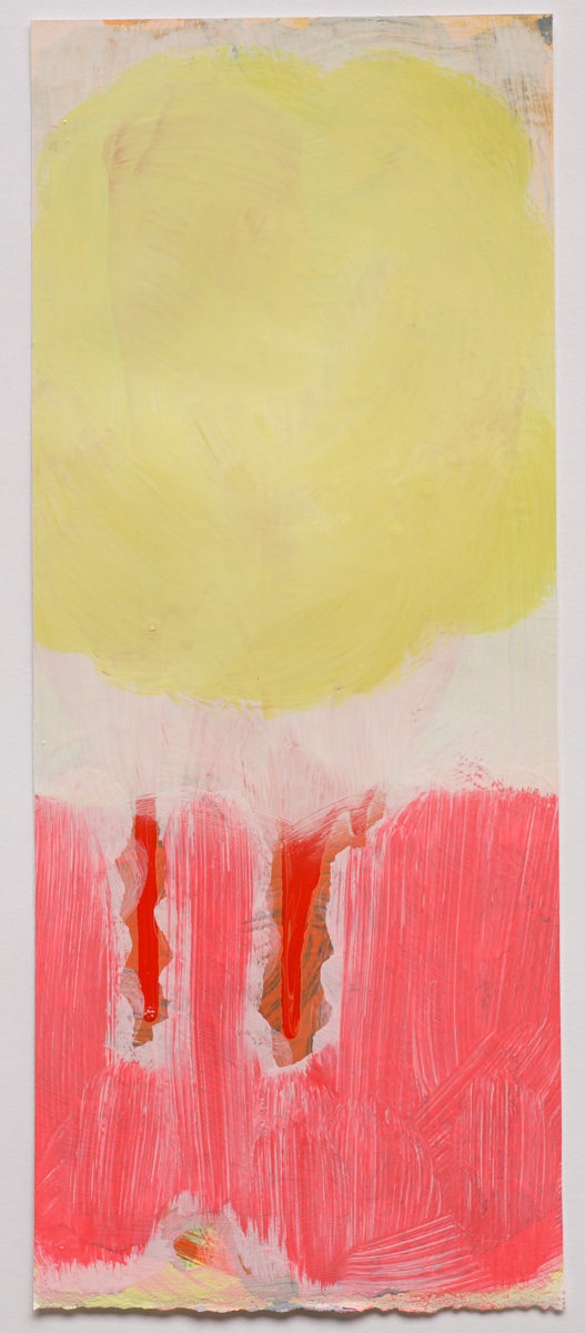 "Billow" Anya Spielman Works on Paper Oil on Paper