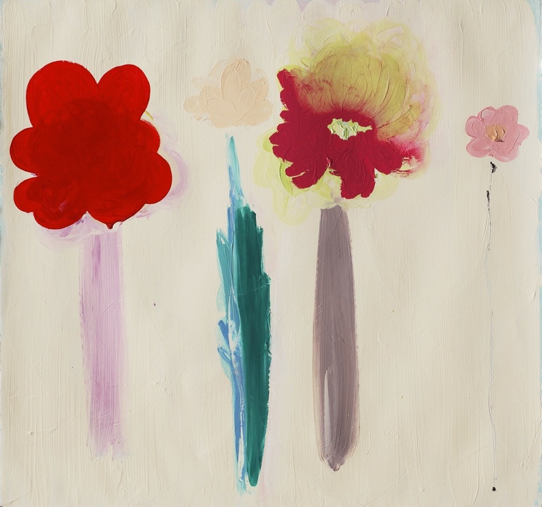 "Verse" Anya Spielman Works on Paper Oil on Paper