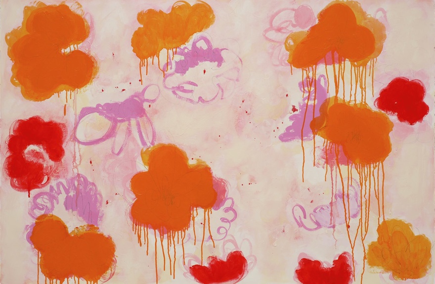 "Effloresce" Anya Spielman Works on Paper Oil on Paper
