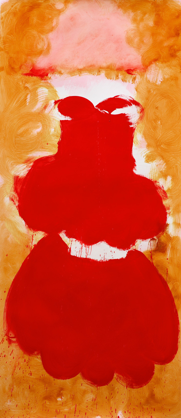 "Blush" Anya Spielman Works on Paper Oil on Paper