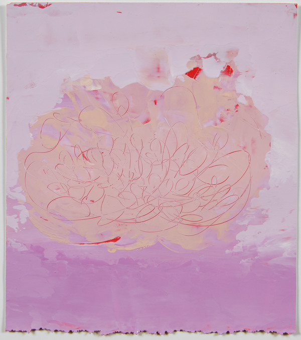 "Violette" Anya Spielman Works on Paper Oil on Paper