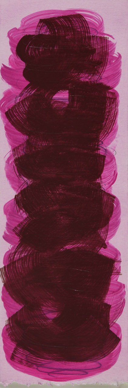 "Sugarplums" Anya Spielman Works on Paper Oil on Paper