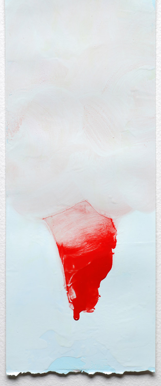 "Suspend" Anya Spielman Works on Paper Oil on Paper