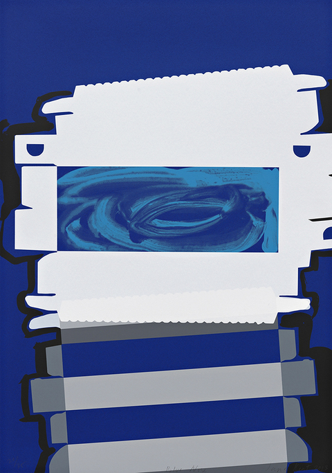 Blue Nose Aspinwall Editions Jane Kent Screenprint