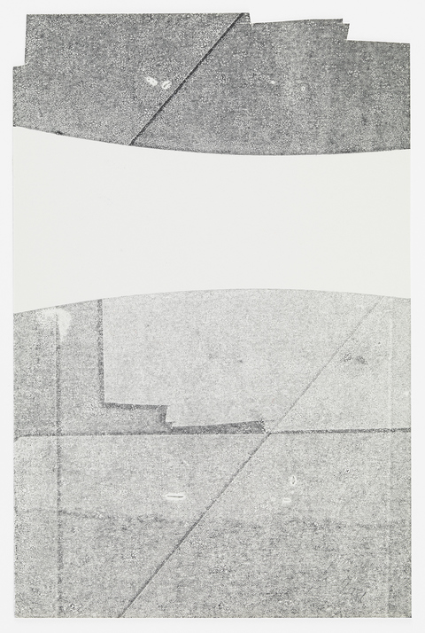 Jagged Top Edg Austin Thomas Works Monoprinted with Akua Intaglio Ink on paper