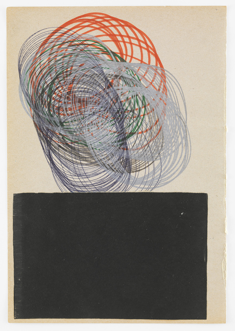 Drawing w/Black Square Austin Thomas Works Monoprinted with Akua Intaglio Ink on paper