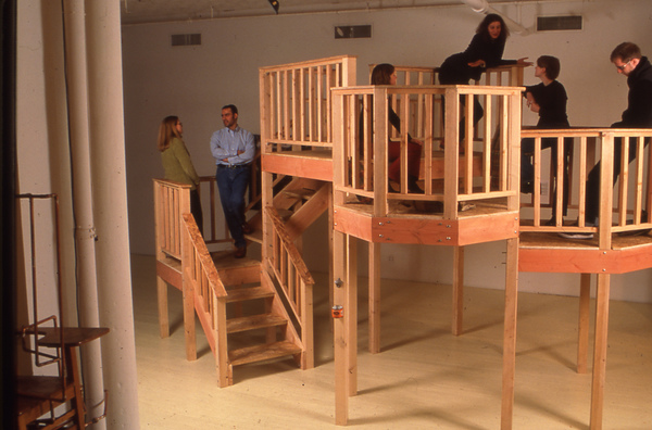 Social Climber Works Various Woods with metal hardware (hand-stained)