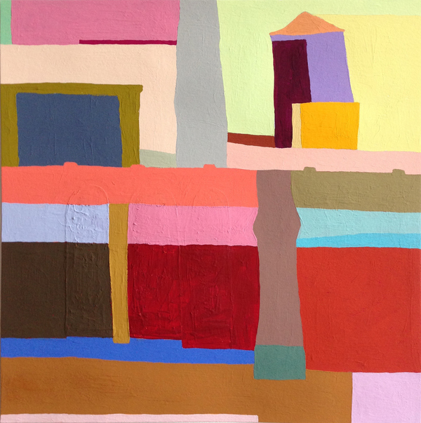 Structure(s) Miscellany acryla gouache and graphite on paper