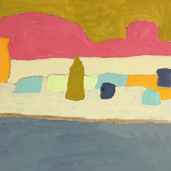Capriccio, No. 1 Miscellany acryla gouache, casein, and graphite on gessoed panel