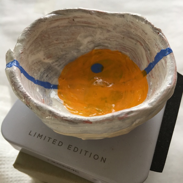 Little vessel Miscellany clay and paint