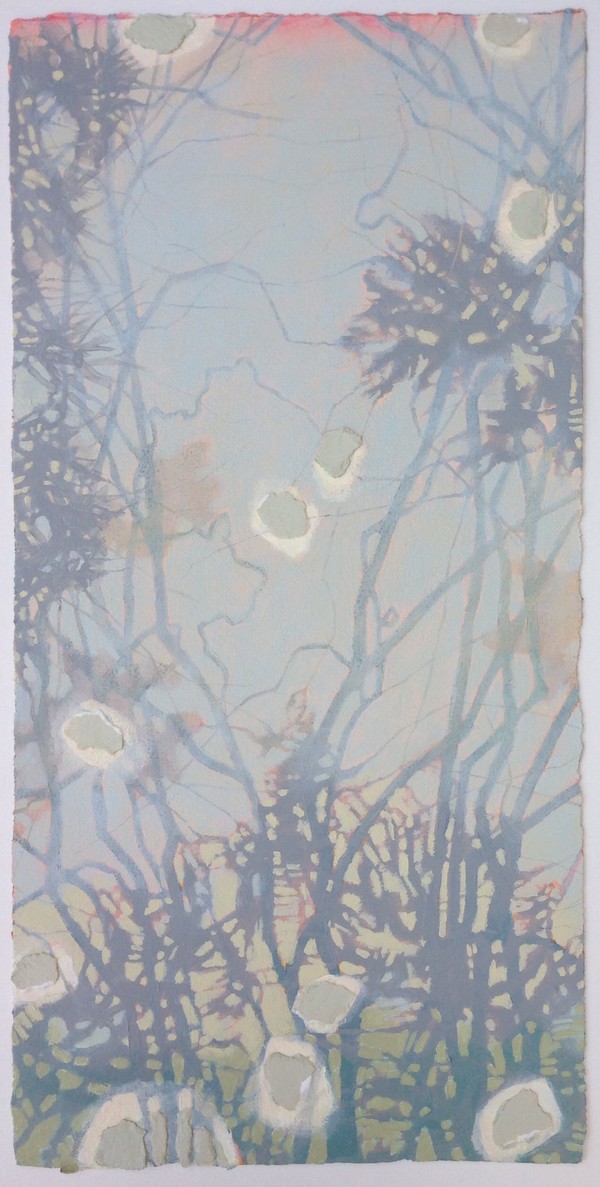Betsy Cunningham Morgan Archived Abstracts 2007-2014 acrylic on paper