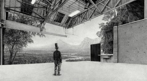 Masquerade CLEARCUT - Paris, NYC, Seattle graphite on paper