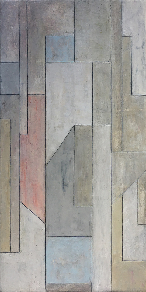 PAUSE FOUR Bluestone Fine Art Gallery HAMPTONS VIRTUAL EXHIBITION Oil, Cold Wax, Marble Dust on Canvas