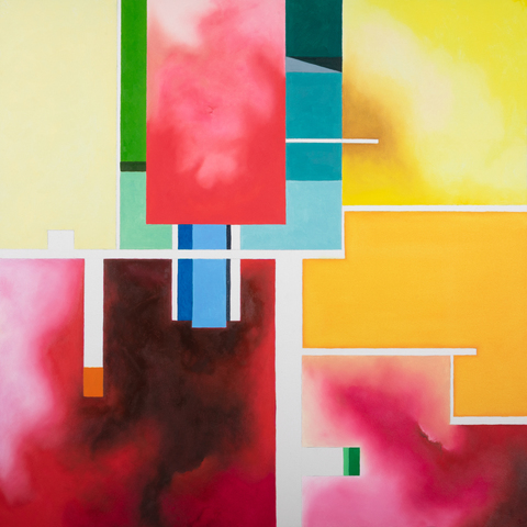 COLOR POPS, BEAUTIFUL TRANSIENTS 3 Bluestone Fine Art Gallery HAMPTONS VIRTUAL EXHIBITION Oil & Graphite on Canvas