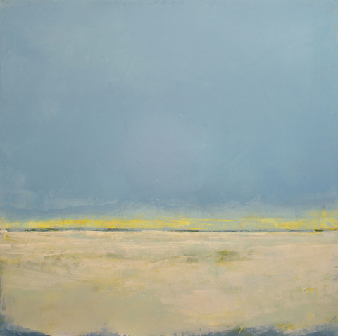 BREAKING THROUGH Bluestone Fine Art Gallery HAMPTONS VIRTUAL EXHIBITION Oil & Cold Wax, Framed