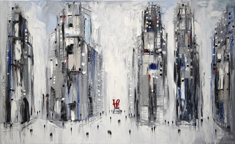LOVE PARK Bluestone Fine Art Gallery HAMPTONS VIRTUAL EXHIBITION Oil on Canvas