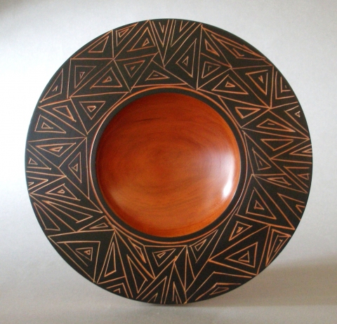 Urban Series - No. 6.3.PL113 COLLECTION Carved Bowl Platter