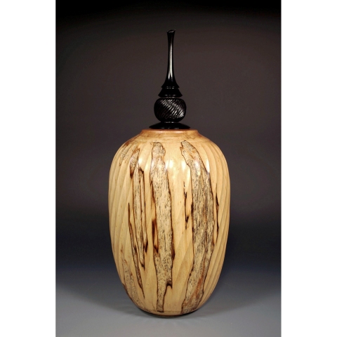 Classical Series - No. 4.1.HV176 COLLECTION Fluted Hollow Form with Finial