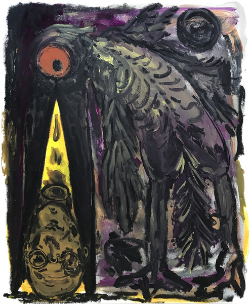 eclipse Branden Koch Lazy Pricks acrylic/canvas