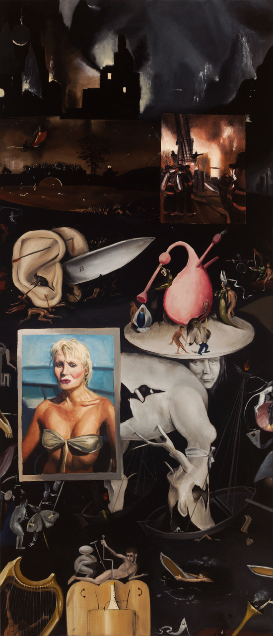Bosch and Pierson BRANDON CAMPOS PAINTINGS Oil on Panel