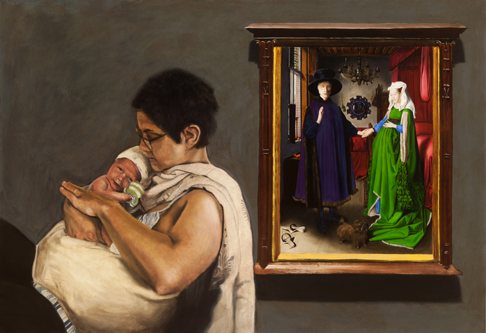 Drea, Oisin, Arnolfini BRANDON CAMPOS PAINTINGS Oil on panel