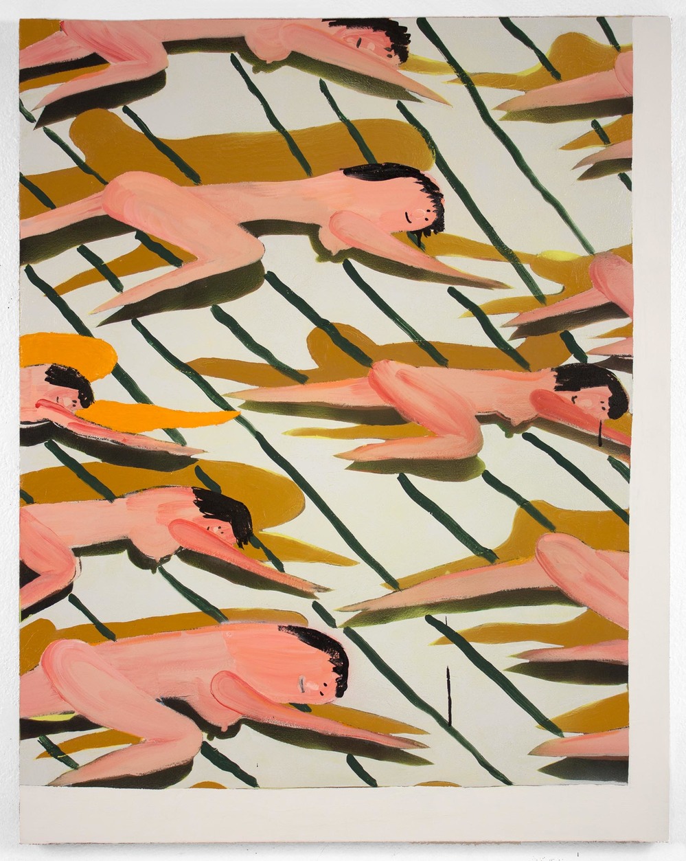 "The Lightning Family" Bridget Mullen New Work Acrylic paint, oil paint, spray paint, canvas