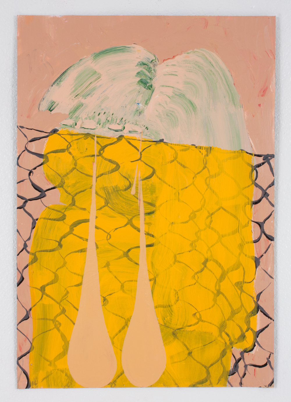 Bridget Mullen New Work Acrylic paint, paper Bridget Mullen New Work Acrylic paint, paper