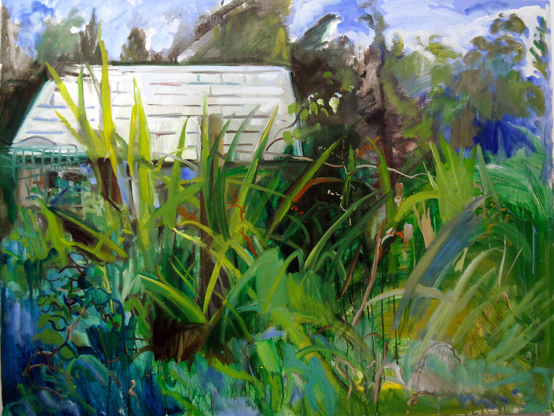 WIld Devil Lilies GREEN oil