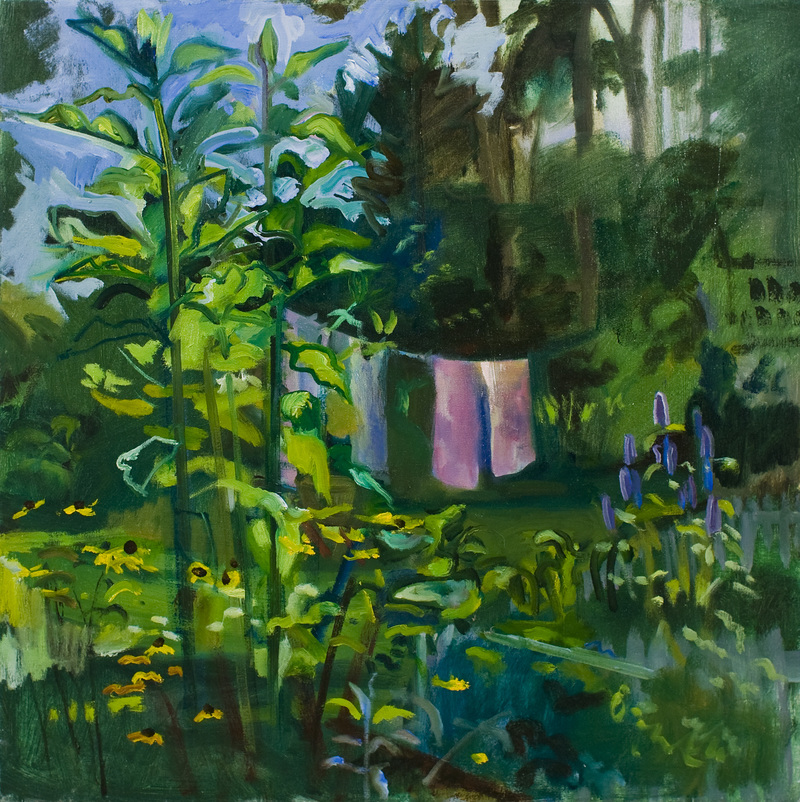 Laundry And Blue Poker GREEN oil