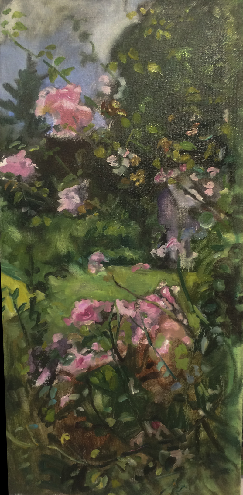 Roses GREEN oil